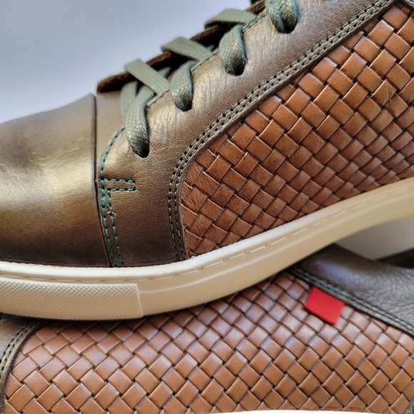 Marc Joseph Brown and Tan Sneakers - Picture 8 of 11